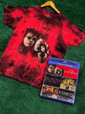 The Lost Boys Tie-Dye T-shirt & DVD Bundle